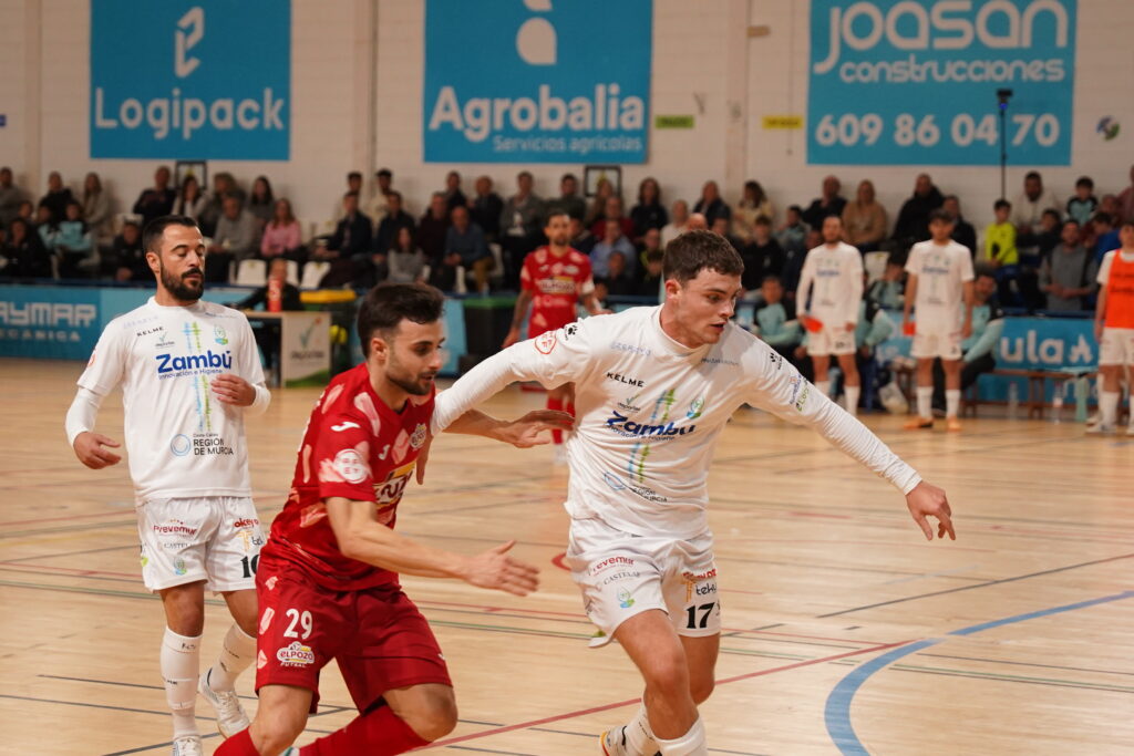 Imagen principal de la crónica del Zambú CFS Pinatar 1-6 ElPozo Murcia Costa Cálida FS.